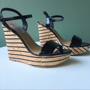 Steve Madden Cork Wedges